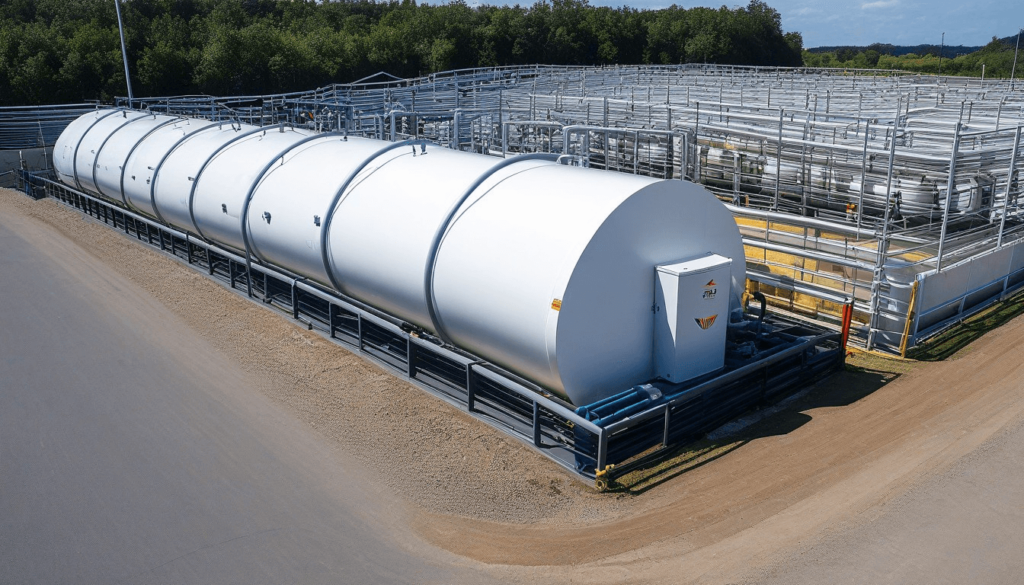 construction fuel storage