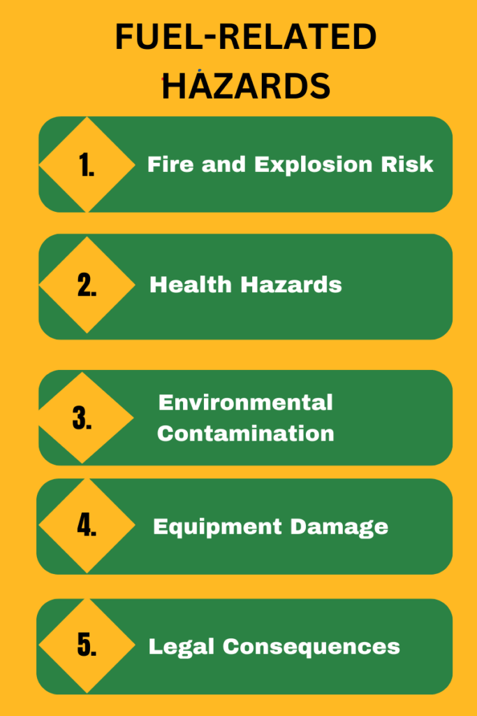 fuel system safety precautions