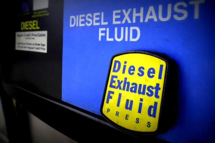 how to check diesel exhaust fluid level