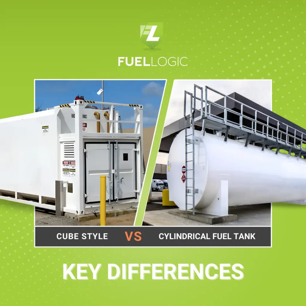 Cube Style or Cylindrical Fuel Tank