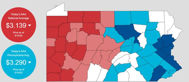 Pennsylvania Gas Prices